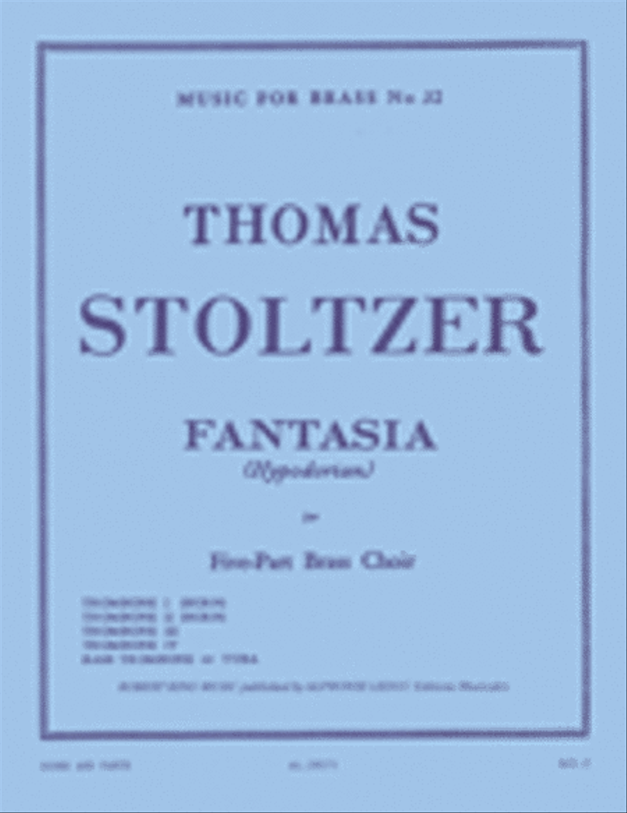 Fantasia (hypodorian) (quintet-brass) School and Community scores gallery preview page 1