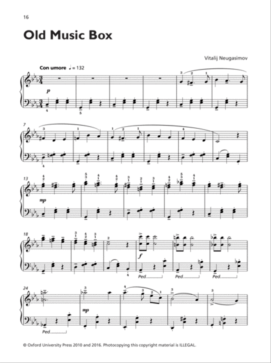 Piano Sketches Book 2 Piano Solo scores gallery preview page 5