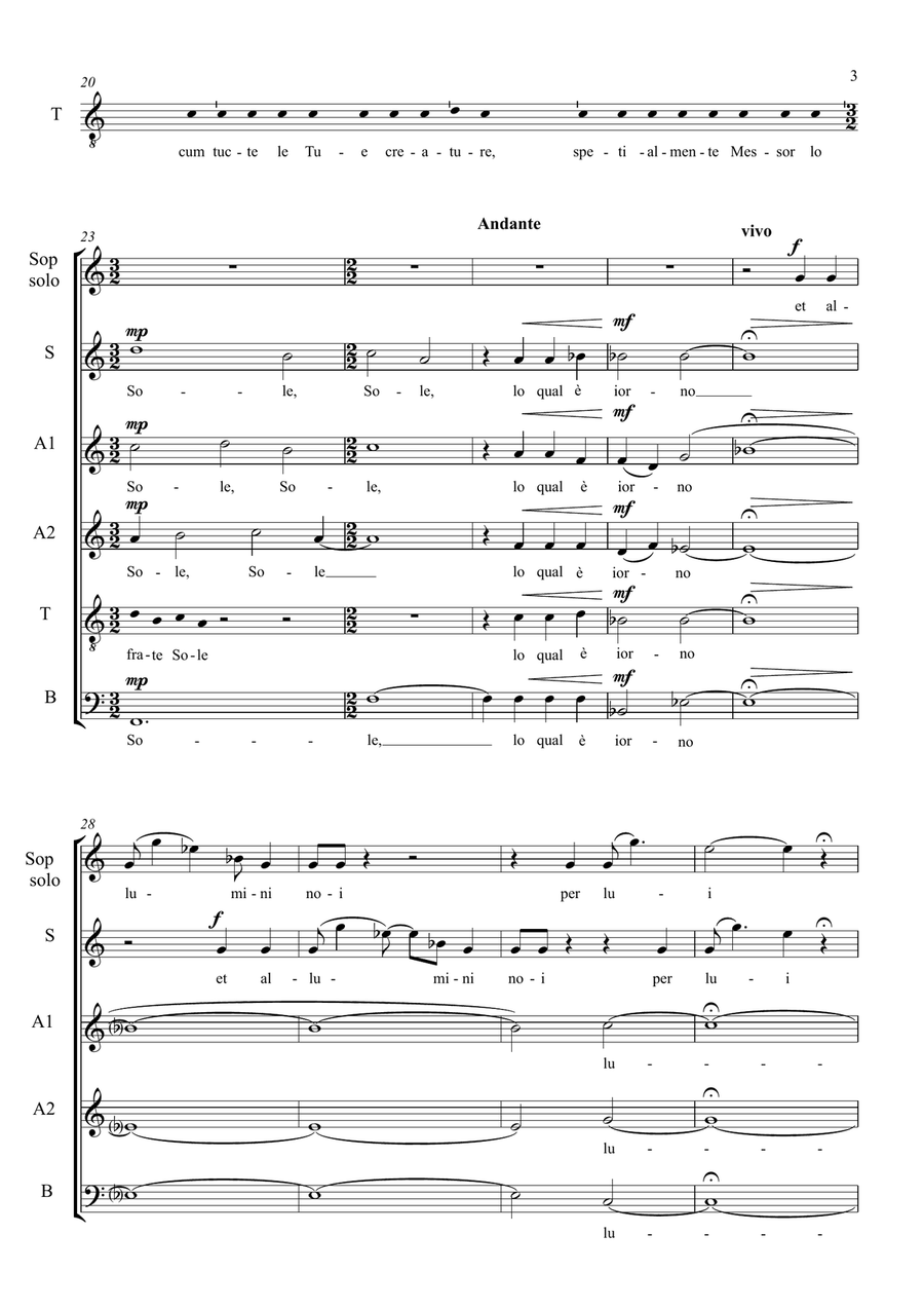 Cantico Divisi scores gallery preview page 5