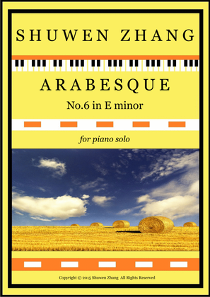 Arabesque No.6 in E minor