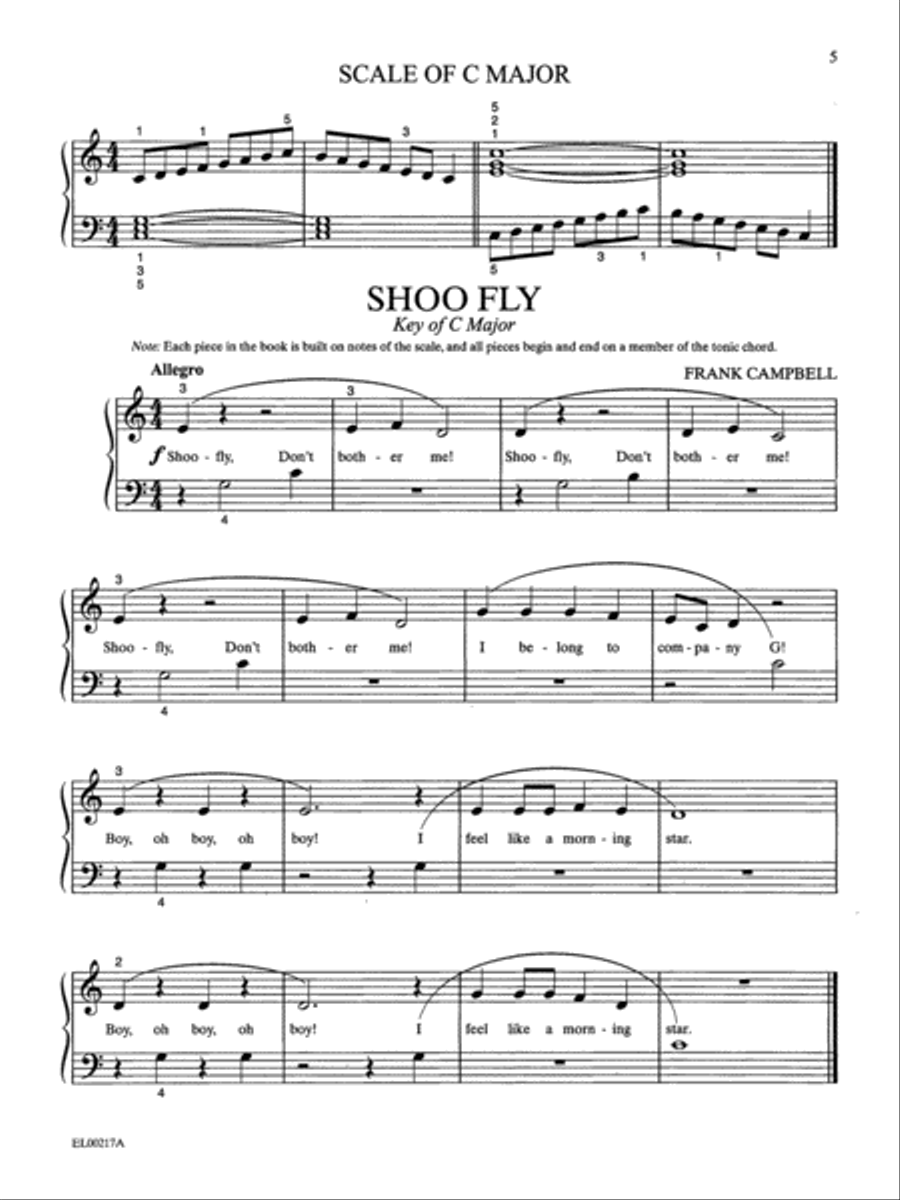 Scales and Pieces in All Keys, Book 1 Piano Method scores gallery preview page 3