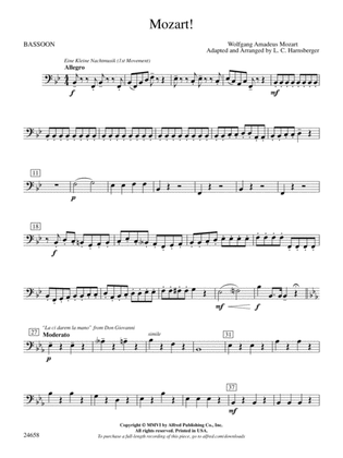 Mozart!: Bassoon
