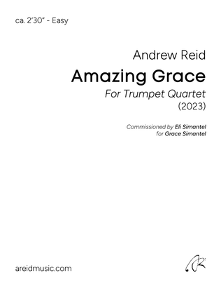 Amazing Grace (For Trumpet Quartet)
