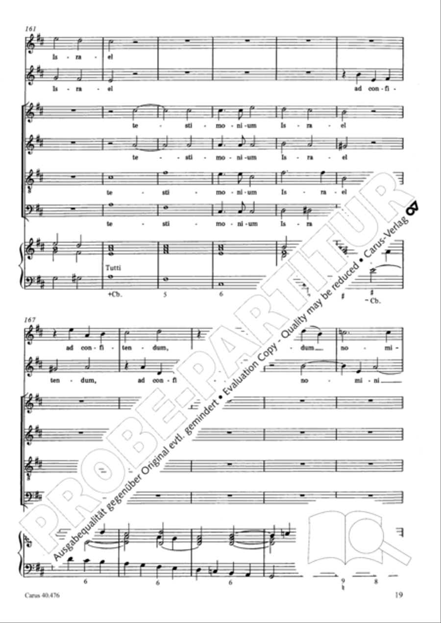 Psalm 121 (Laetatus sum) SA scores gallery preview page 20