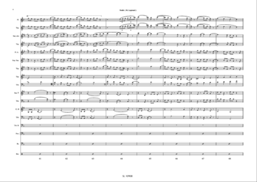Trafic Jazz Ensemble scores gallery preview page 7