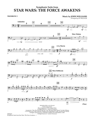 Symphonic Suite from Star Wars: The Force Awakens - Trombone 2