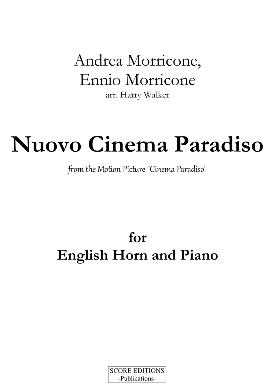 Nuovo Cinema Paradiso Nuovo Cinema Paradiso English Horn scores gallery preview page 2
