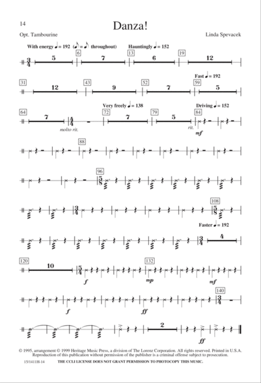 Danza! SSA scores gallery preview page 14