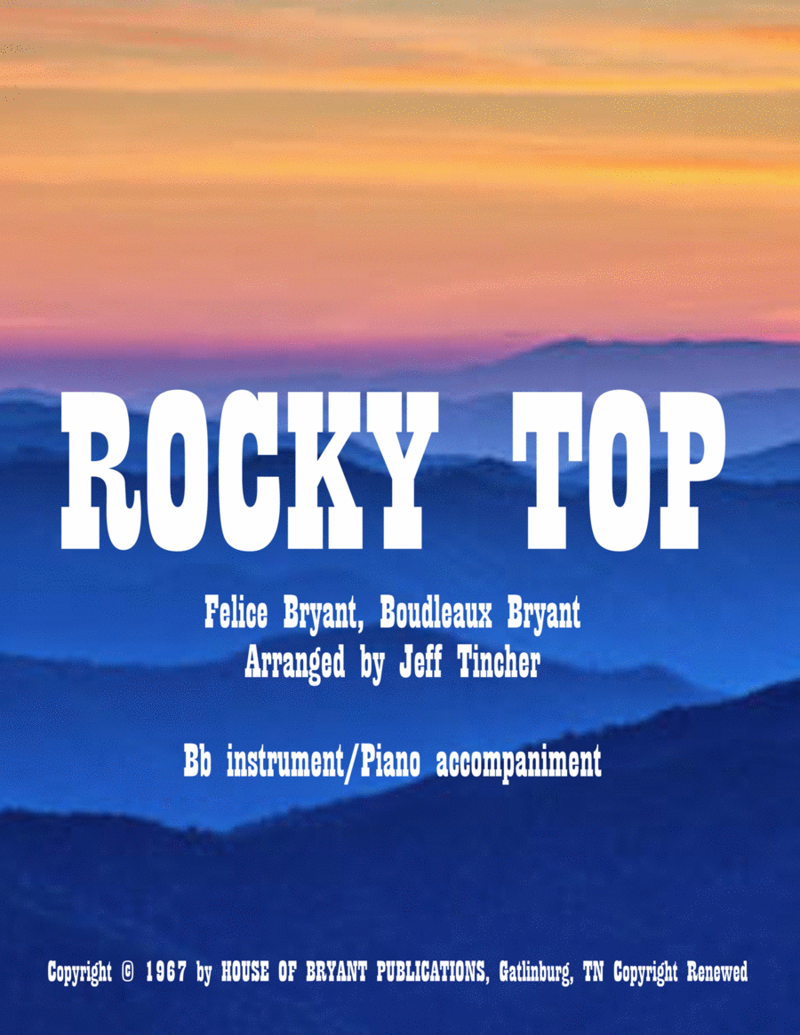 Rocky Top B-Flat Trumpet scores gallery preview page 1