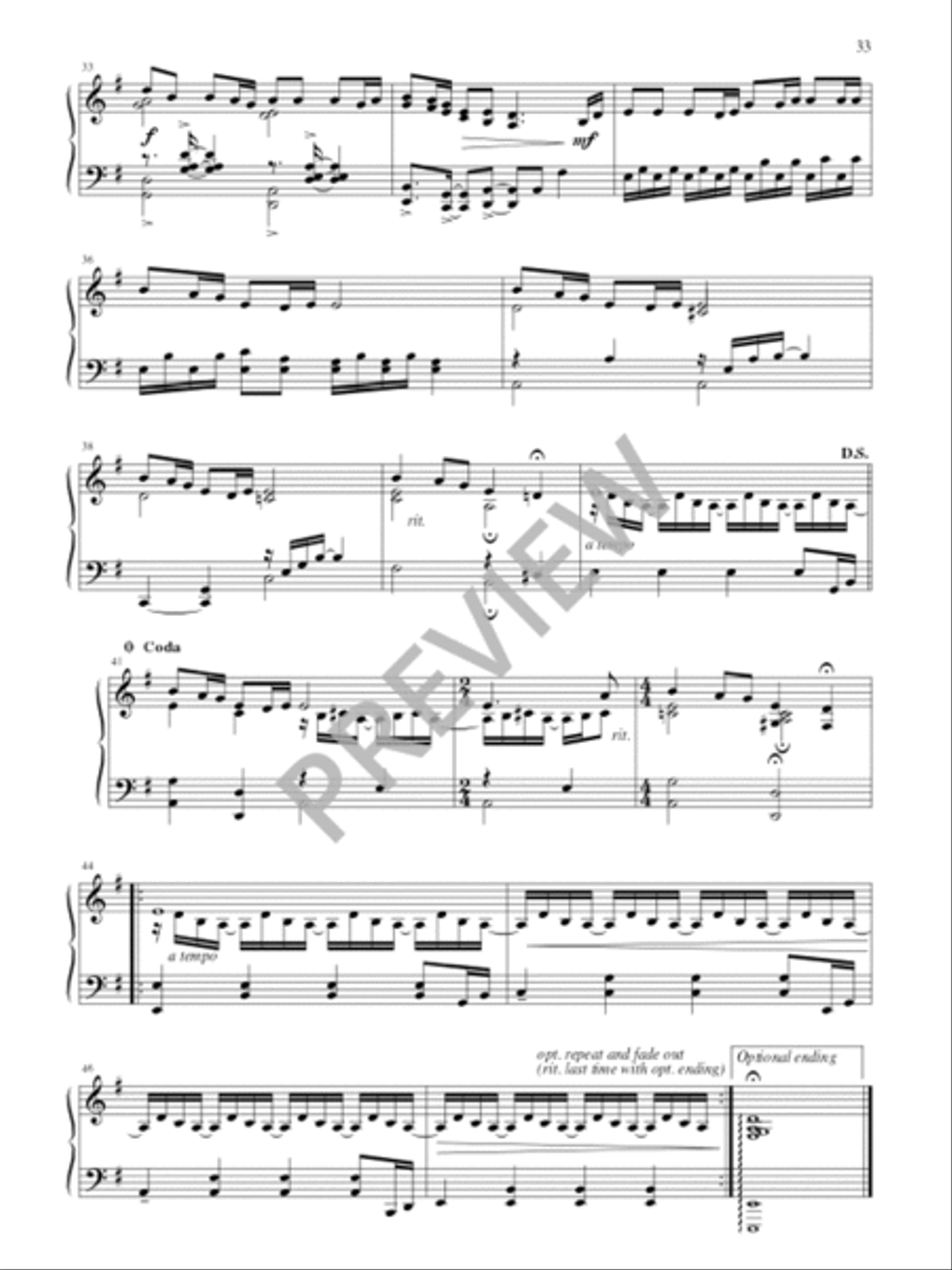 Seasons of Grace - Volume 7 Piano Solo scores gallery preview page 34