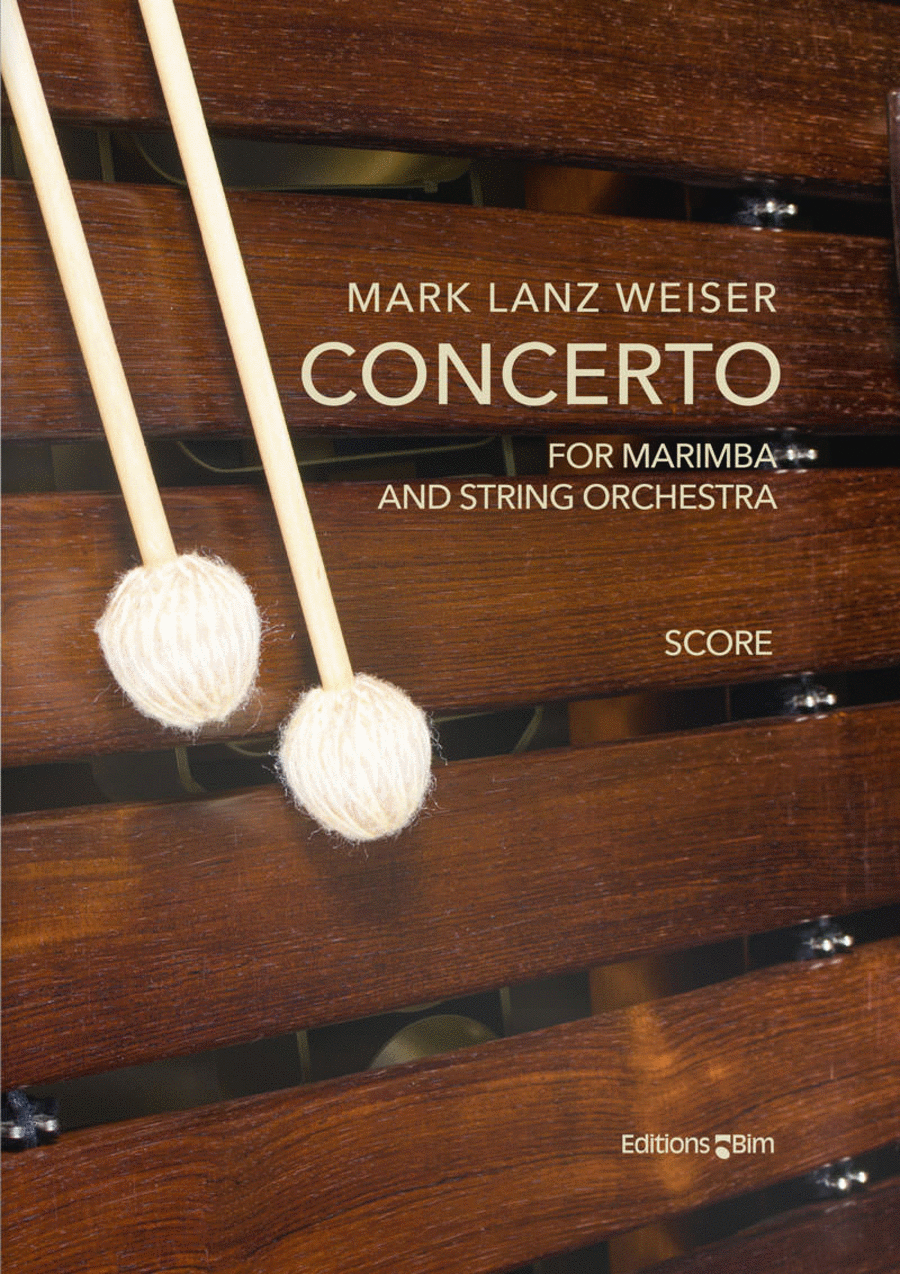 Concerto for Marimba String Orchestra scores gallery preview page 1