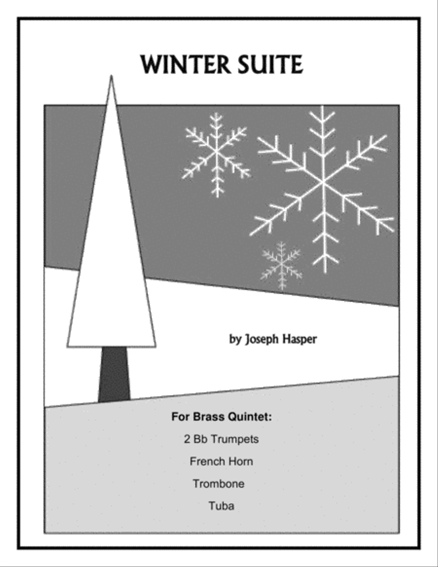 Winter Suite (Brass Quintet) Brass Quintet scores gallery preview page 1