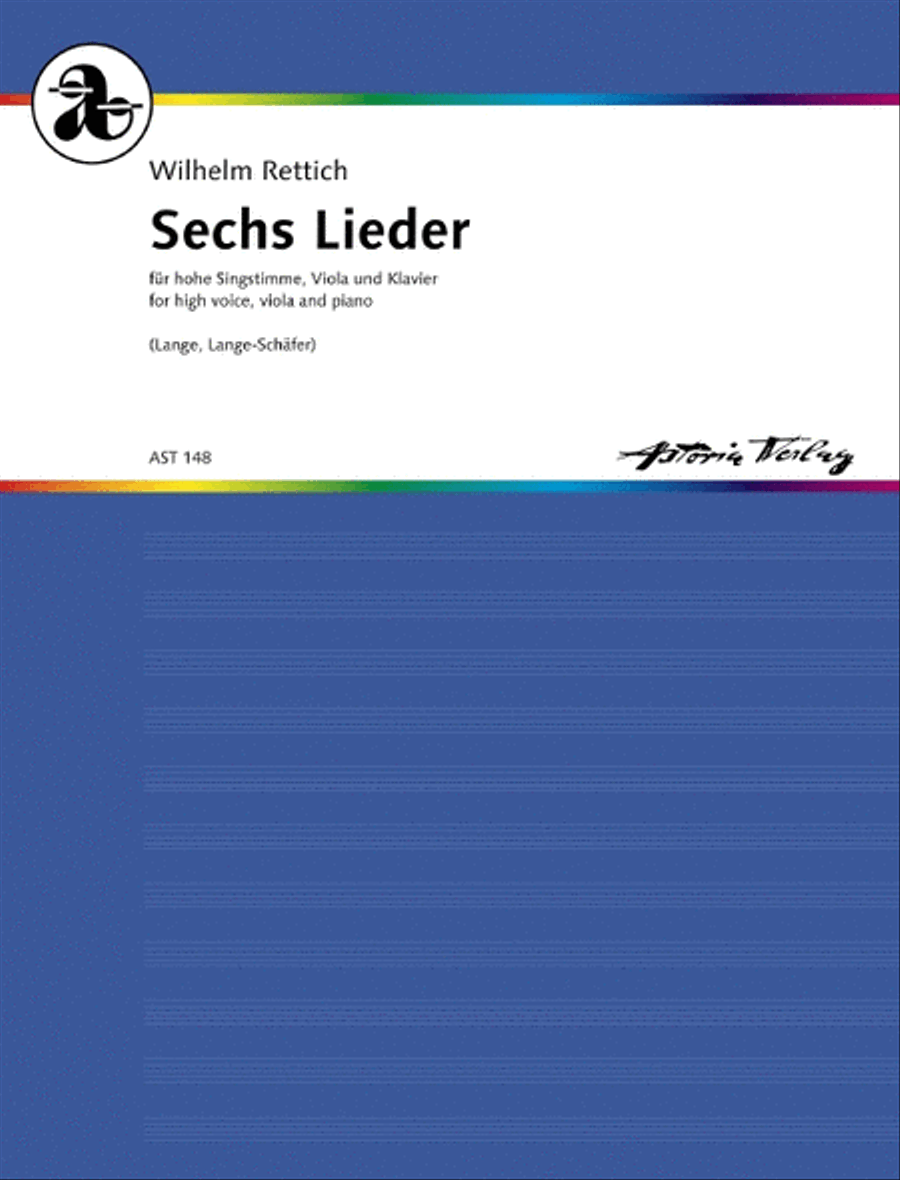 Sechs Lieder Sechs Lieder High Voice scores gallery preview page 1
