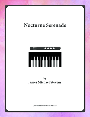 Book cover for Nocturne Serenade - Flute & Piano