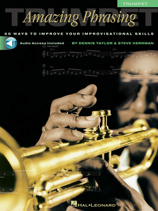 Book cover for Amazing Phrasing – Trumpet