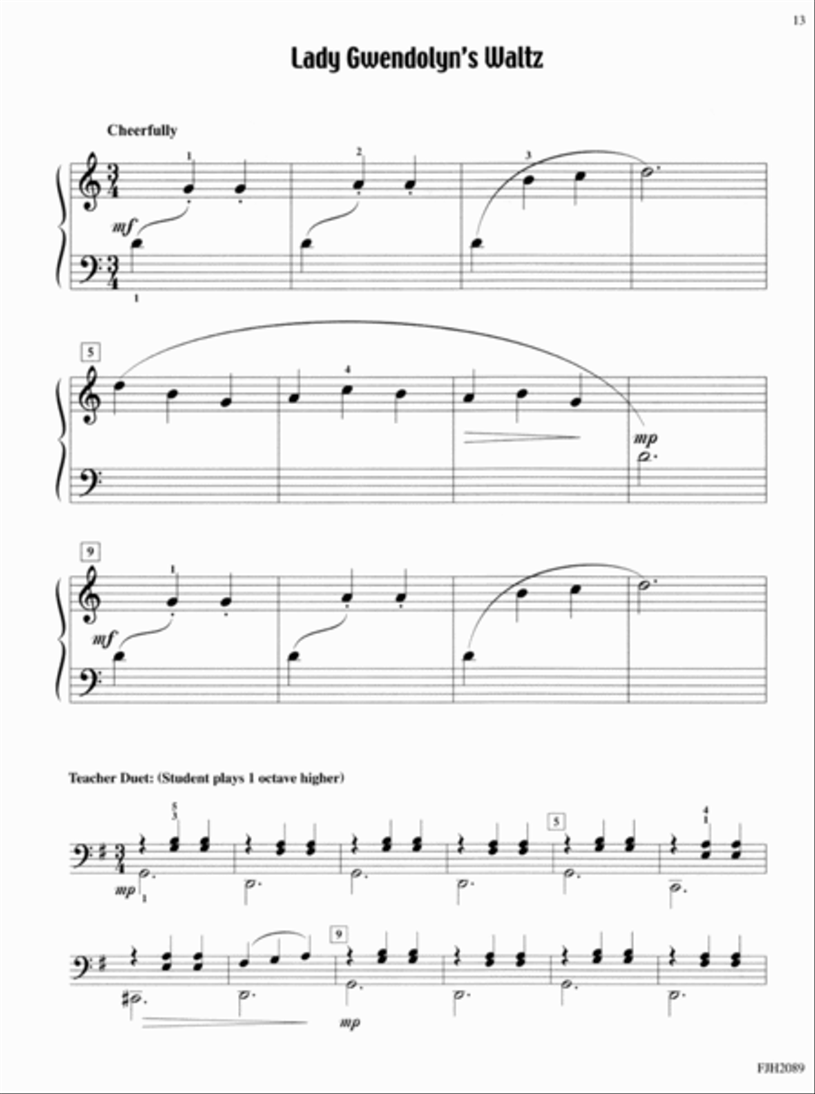 Bravissimo! Book 1 (NFMC) Easy Piano scores gallery preview page 2