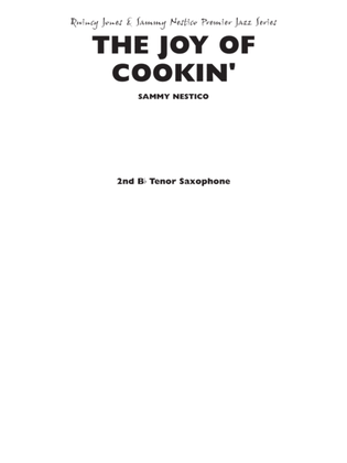 Book cover for The Joy of Cookin': 2nd B-flat Tenor Saxophone