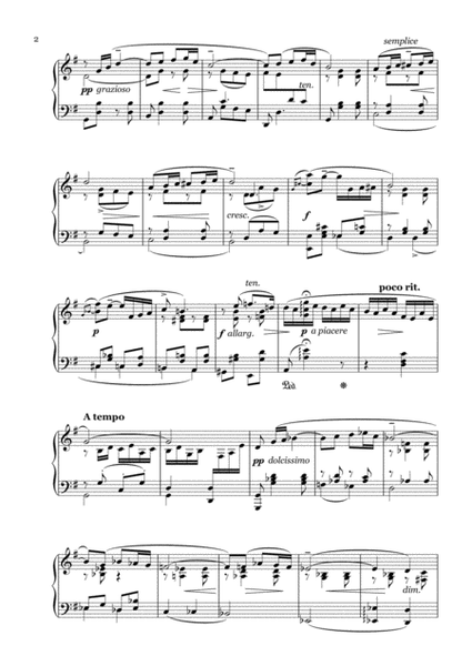 Elgar - Serenade - piano solo image number null