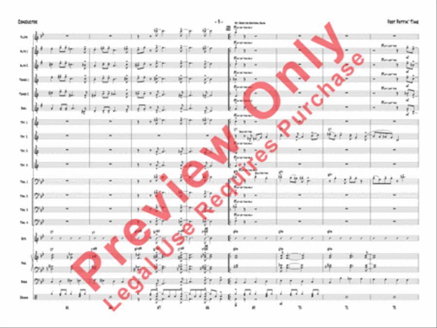 Foot Pattin' Time Foot Pattin' Time Jazz Ensemble scores gallery preview page 29