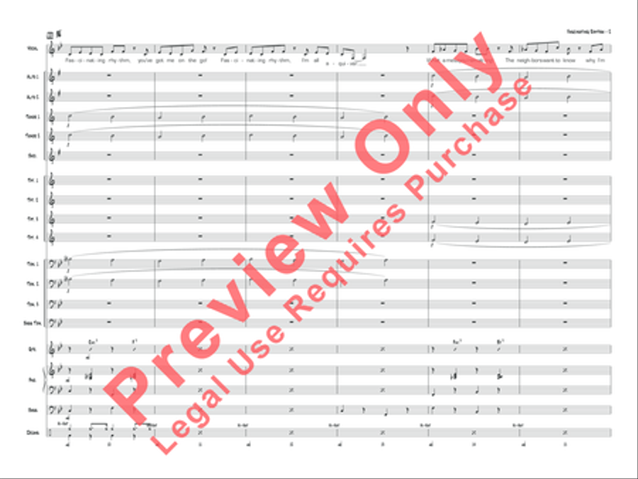 Fascinating Rhythm Jazz Ensemble scores gallery preview page 29