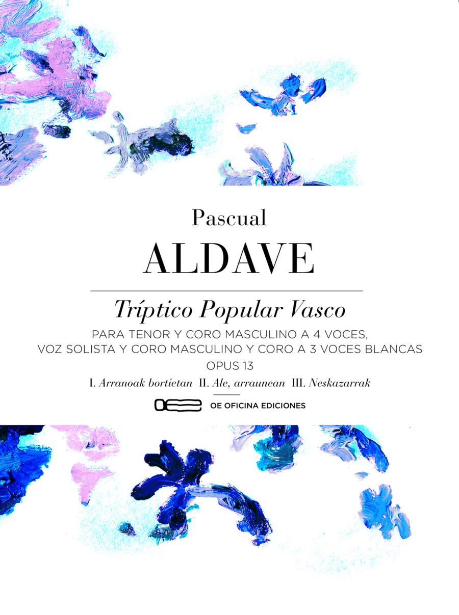 TRÍPTICO POPULAR VASCO TRÍPTICO POPULAR VASCO 4-Part scores gallery preview page 1