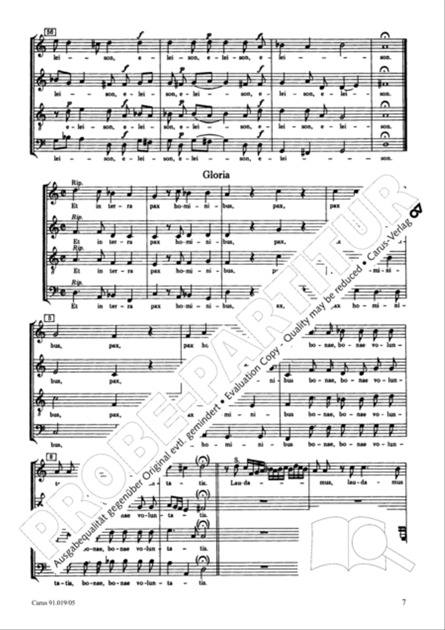 Non sine quare Non sine quare 4-Part scores gallery preview page 7