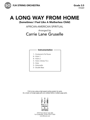 Book cover for A Long Way from Home: Score
