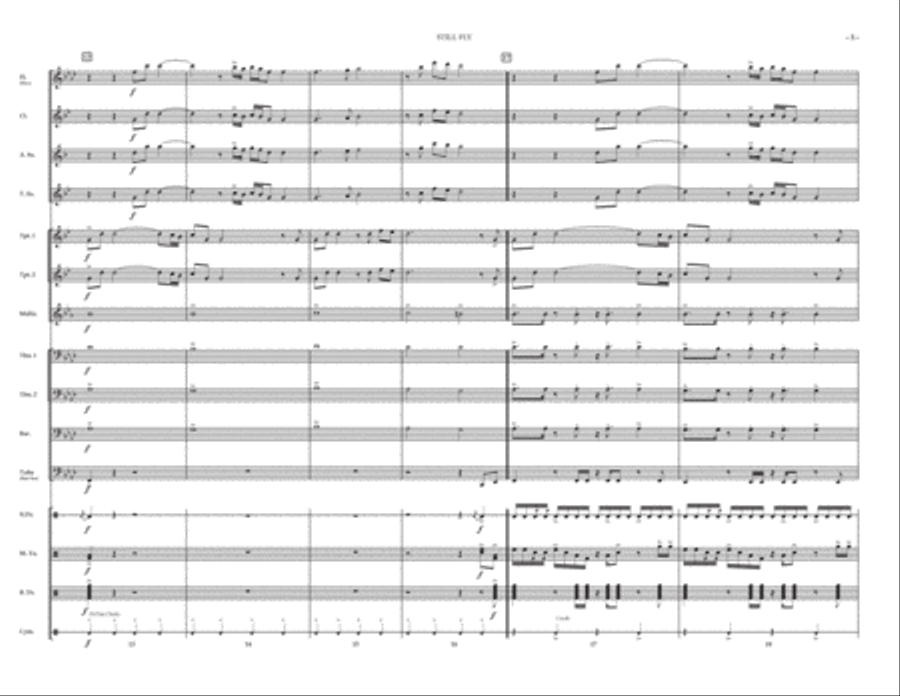 Still Fly Marching Band scores gallery preview page 3