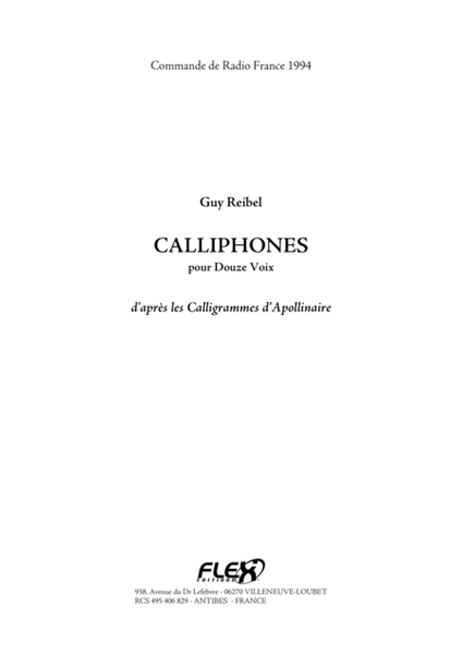 Calliphones