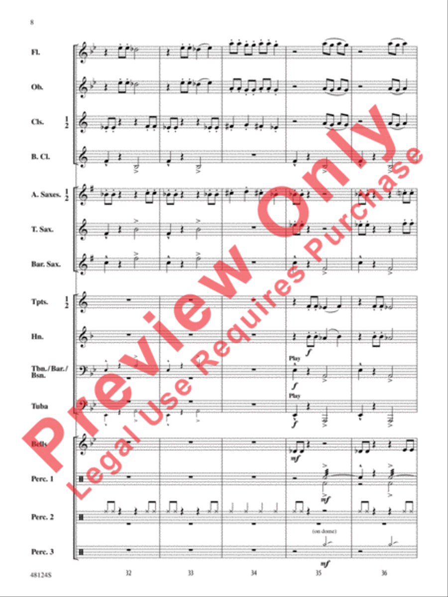 Tin Man Does the Iron City Concert Band scores gallery preview page 9