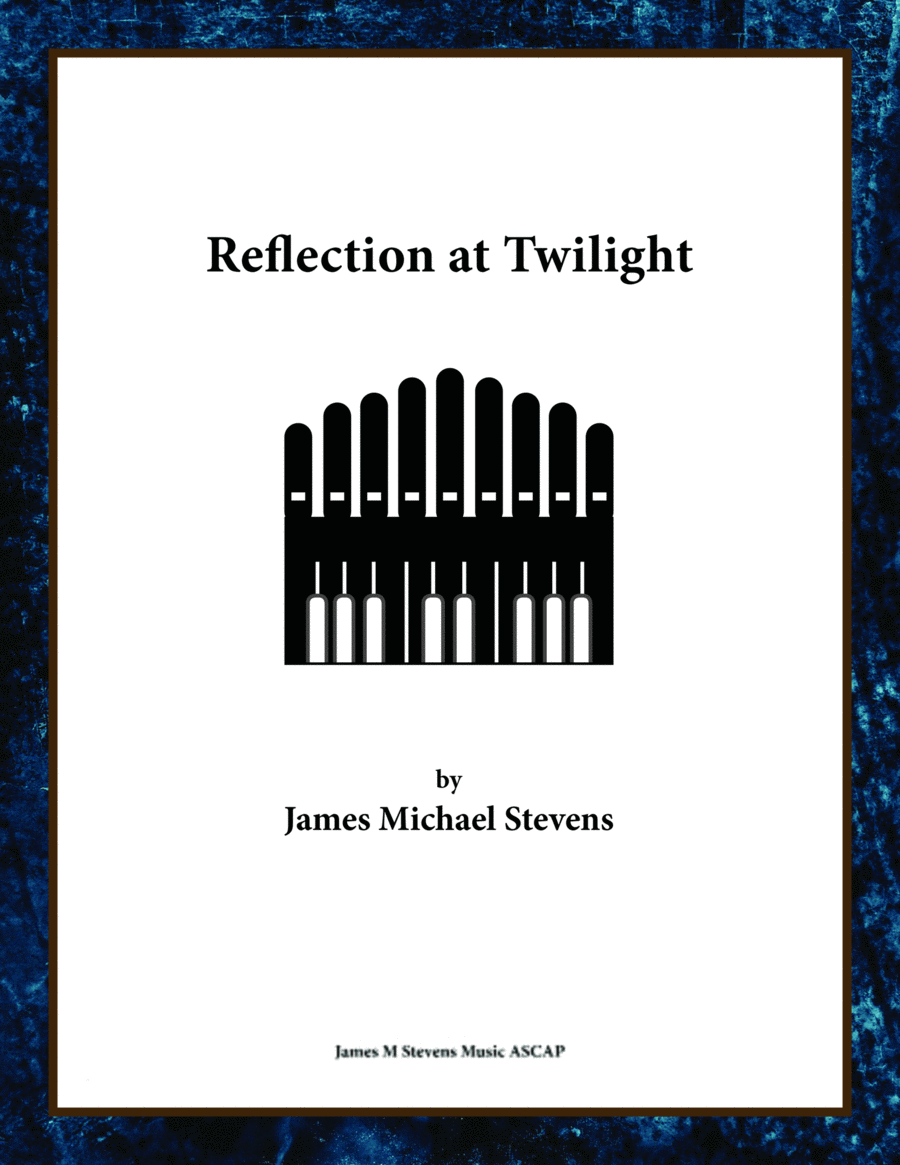 Reflection at Twilight - Organ Solo Organ Solo scores gallery preview page 1