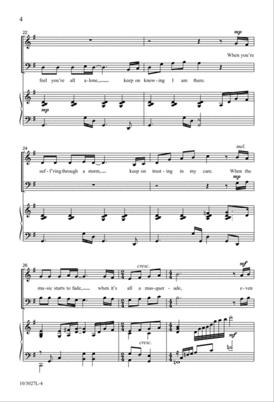 Keep On 4-Part scores gallery preview page 4
