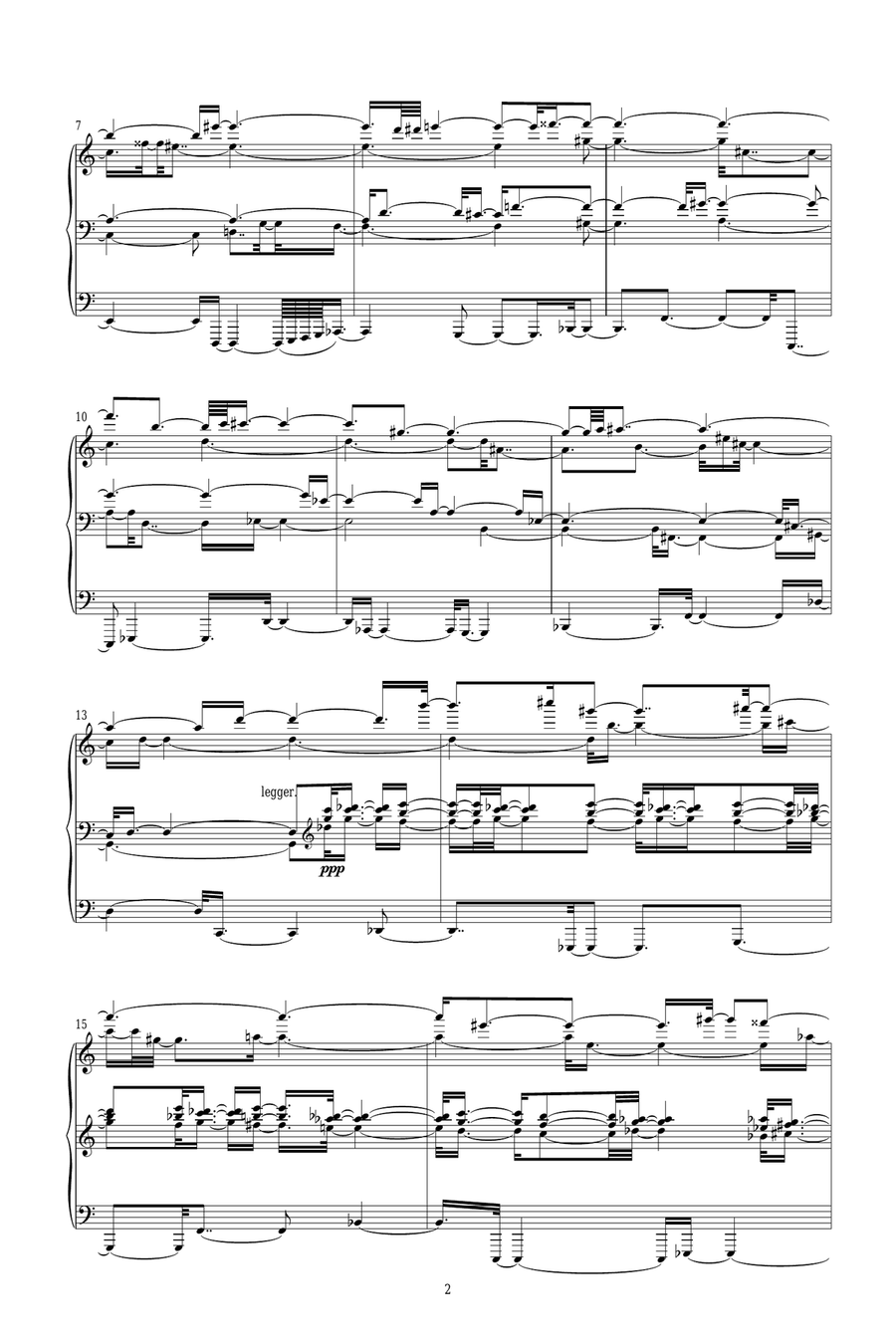 Upon the cloudy night Upon the cloudy night Piano, Vocal scores gallery preview page 2