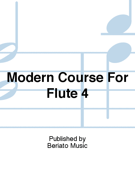 Modern Course For Flute 4