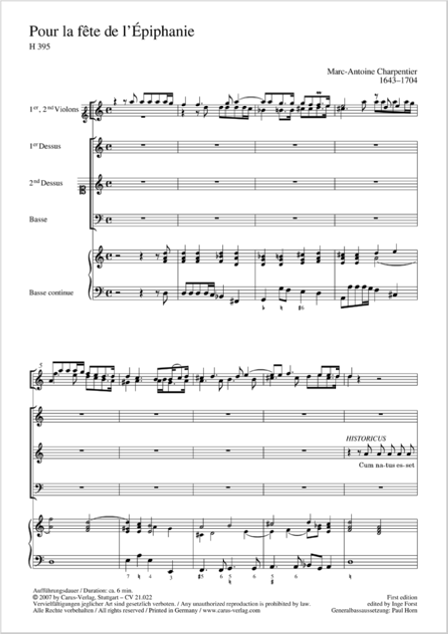Pour la fete de l'Epiphanie Choir scores gallery preview page 18