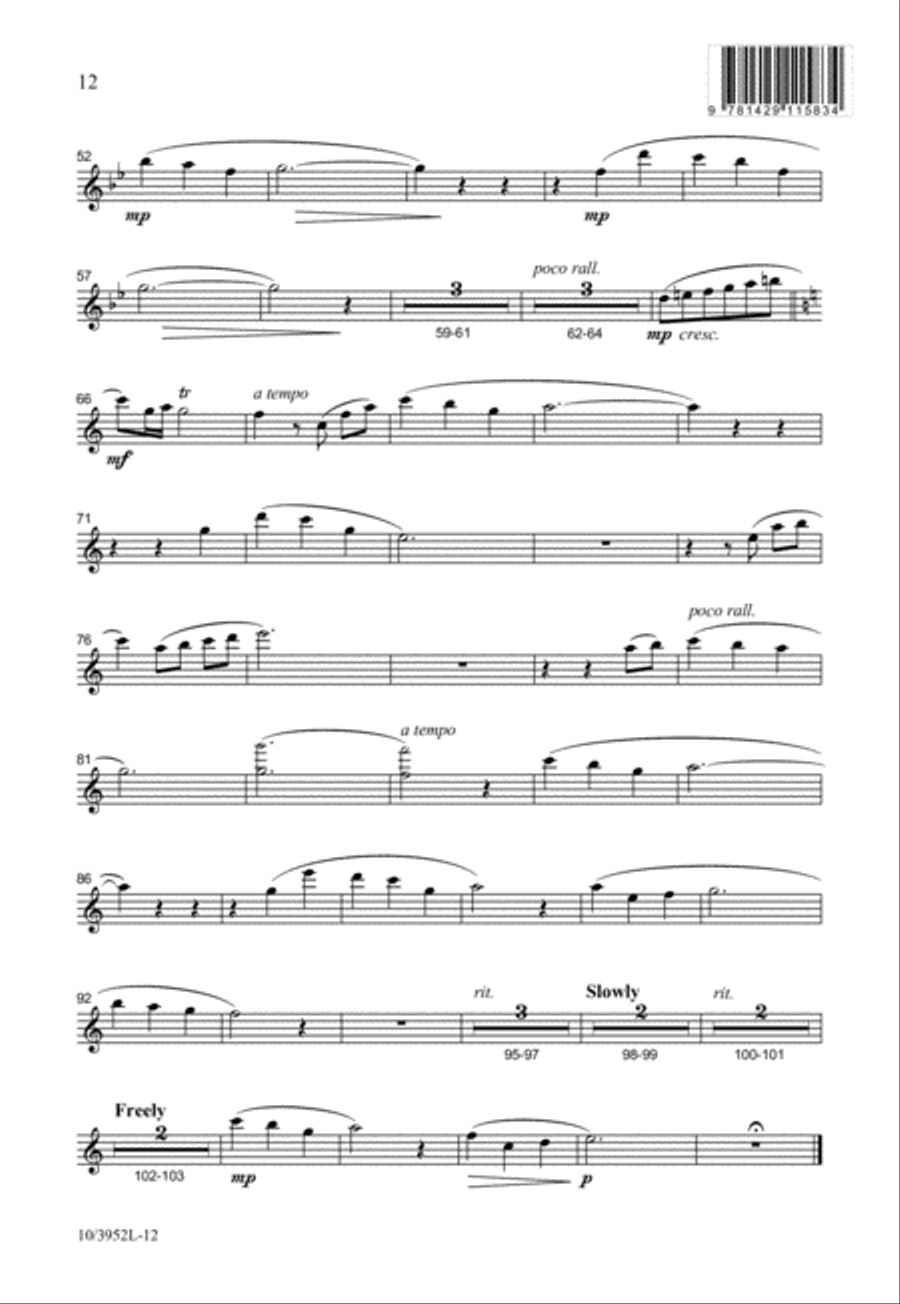 You Are the Bread 4-Part scores gallery preview page 12