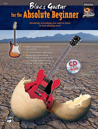 Book cover for Blues Guitar for the Absolute Beginner