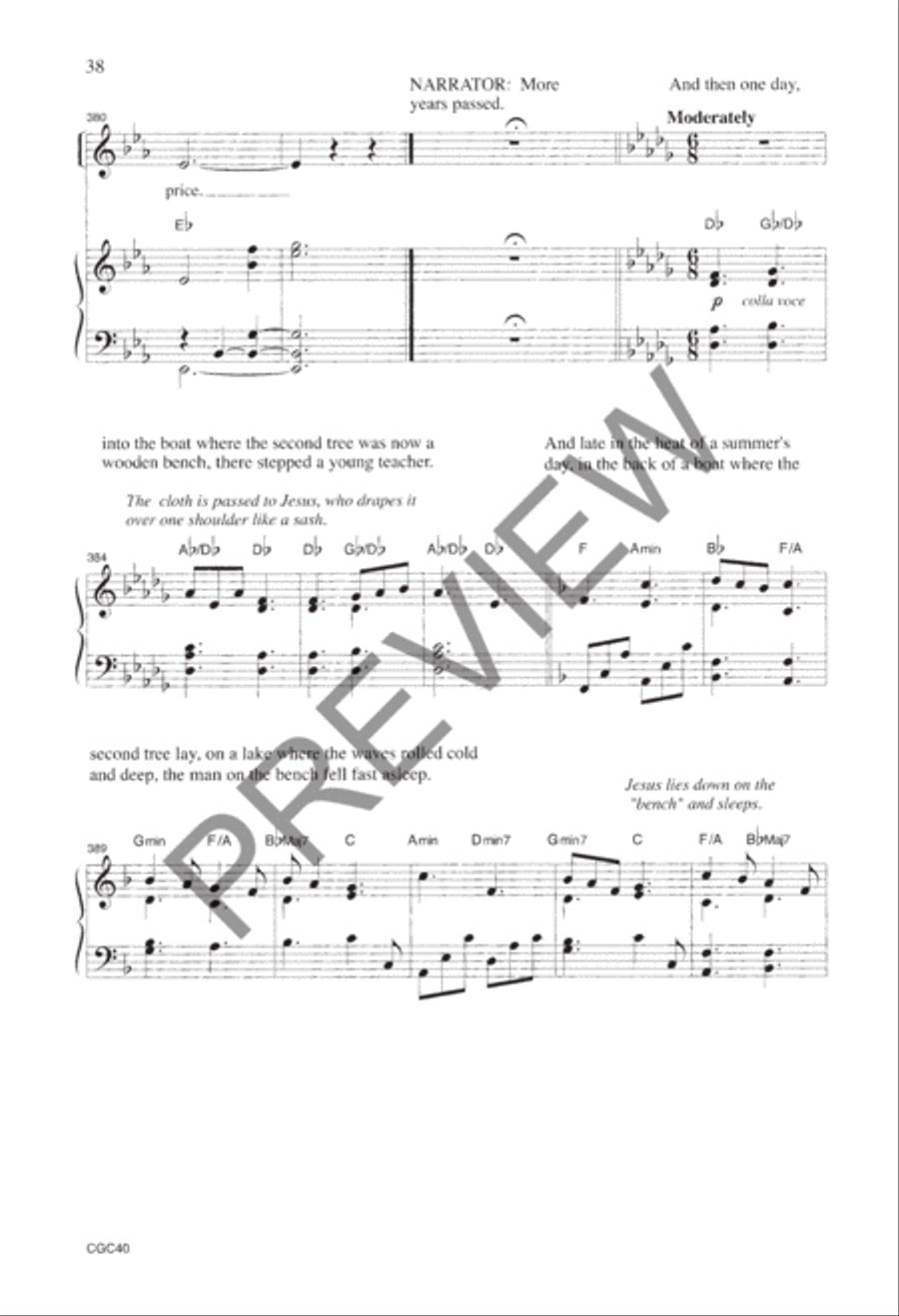 The Tale of the Three Trees Preview Kit (Score & CD) CD scores gallery preview page 21