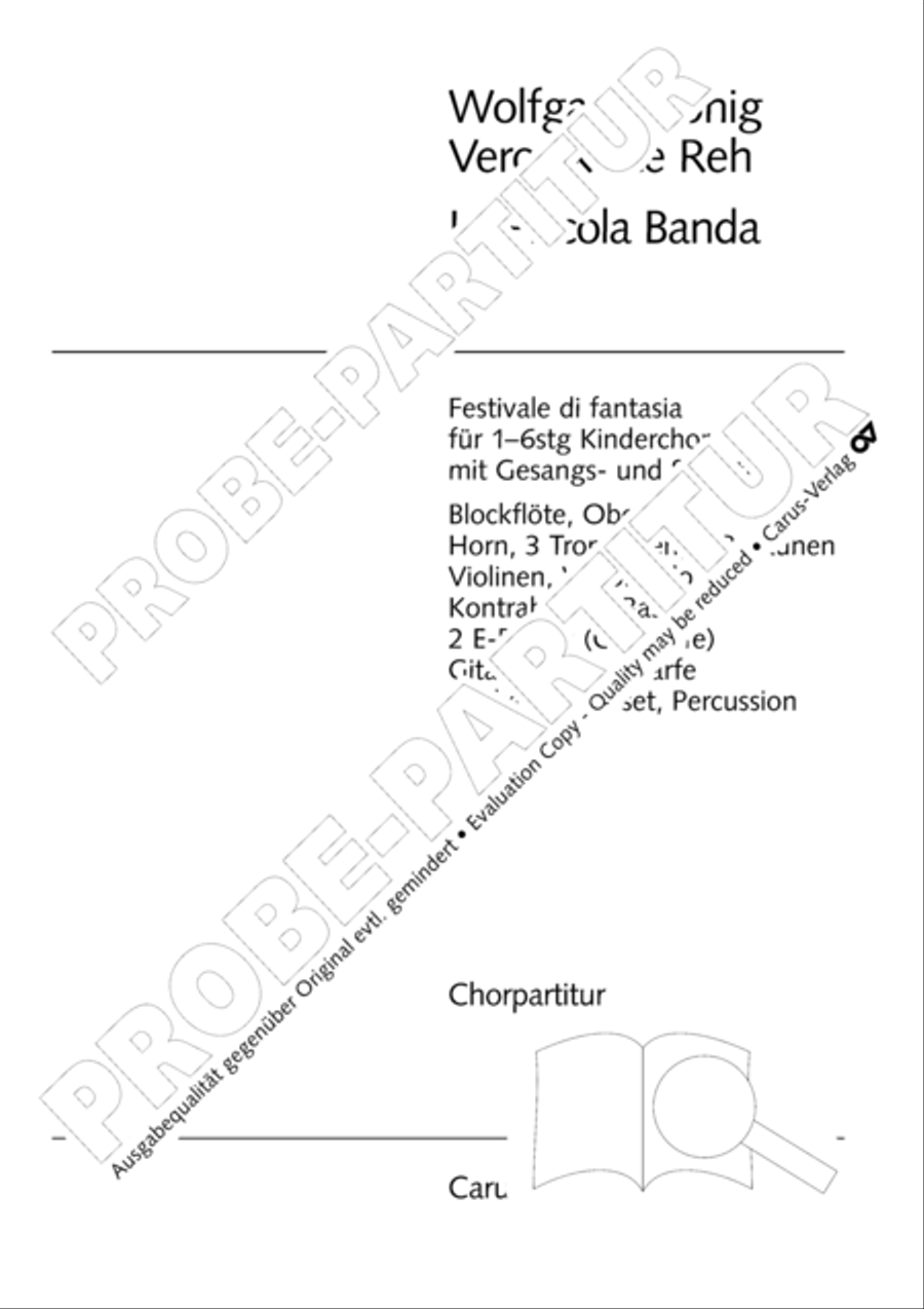 La Piccola Banda Children's Choir scores gallery preview page 2