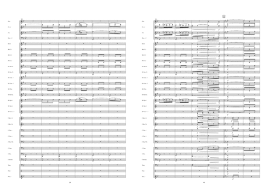 Viva Verdi Fanfare Band scores gallery preview page 21