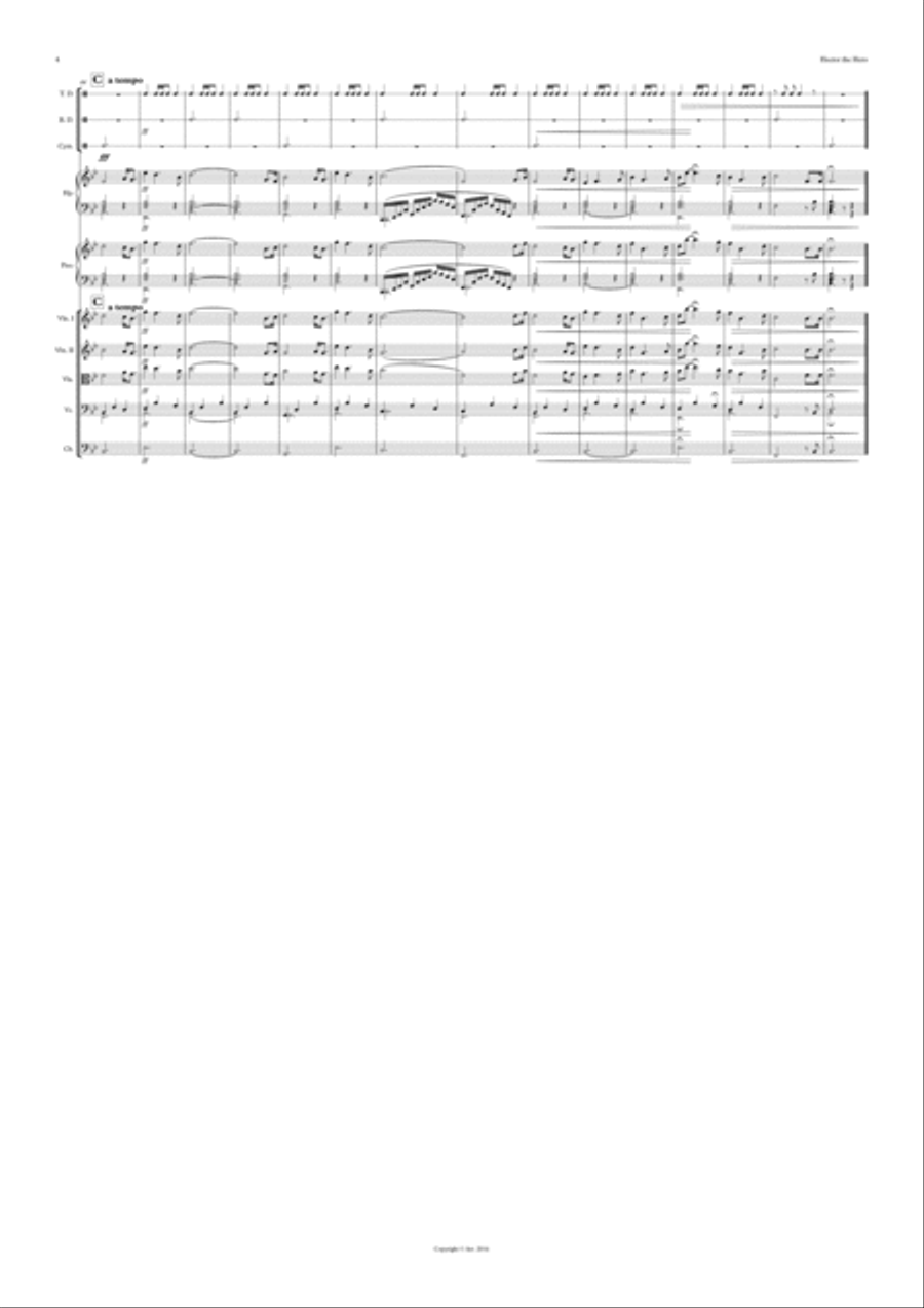 Hector the Hero Piano, Vocal, Guitar scores gallery preview page 4