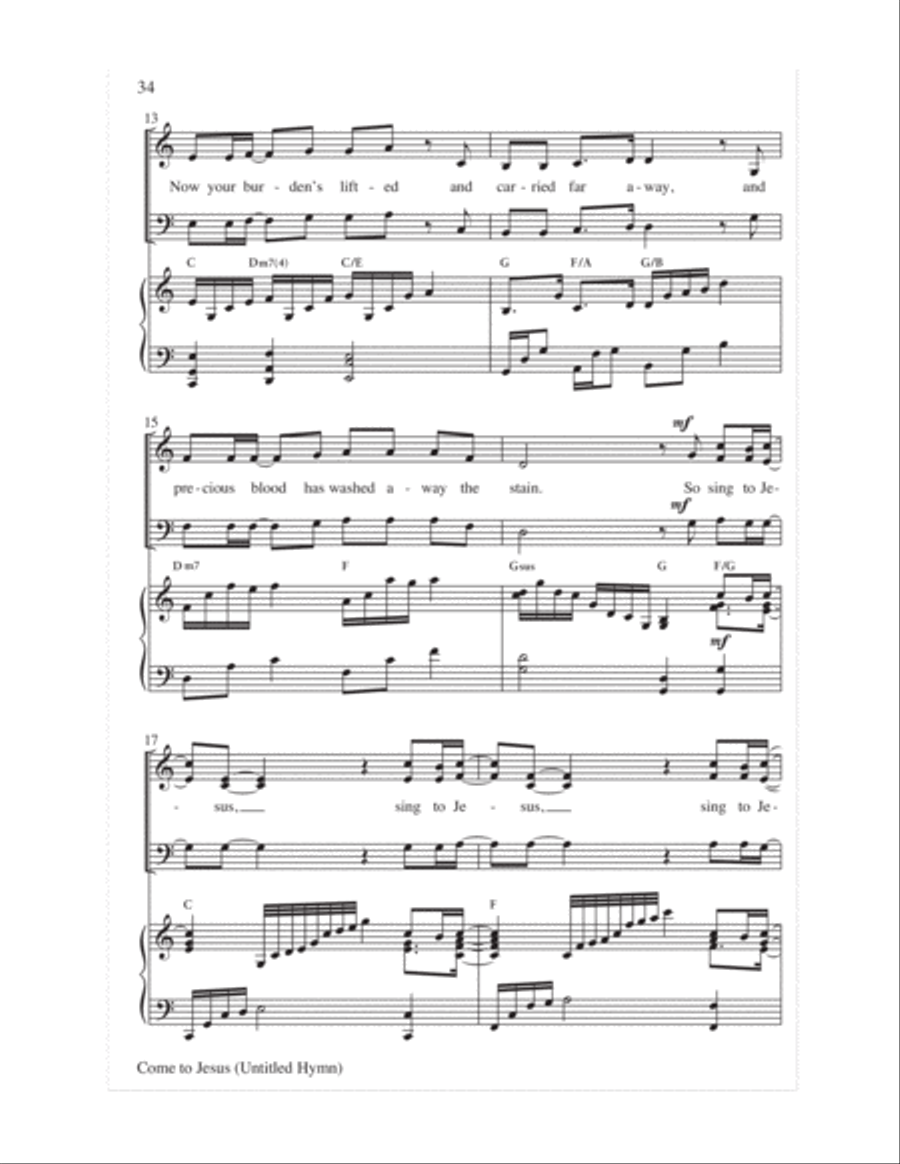 Easy Anthems, Vol. 3 3-Part scores gallery preview page 37