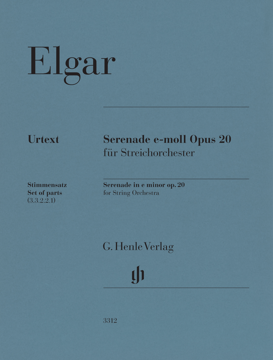 Serenade In E Minor, Op. 20 String Orchestra scores gallery preview page 1