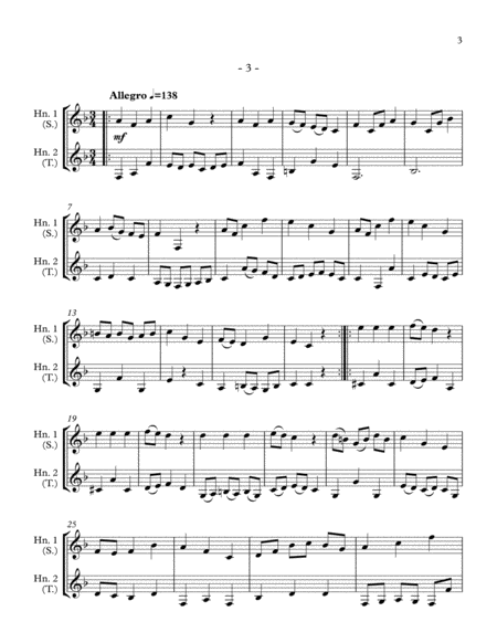 10 Little Duets for Teacher and Student (2 French Horns) image number null