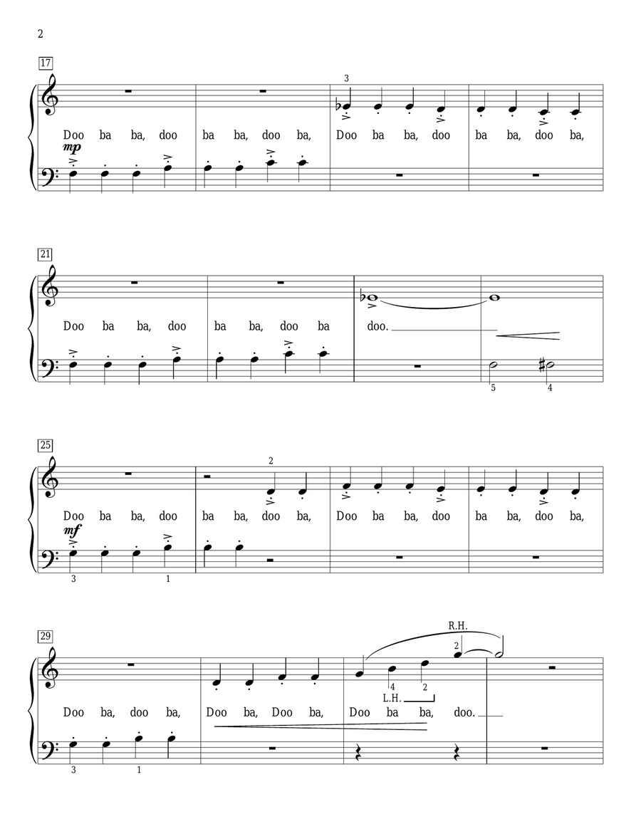 Rock 'N' Roll Rotini Piano Method scores gallery preview page 2