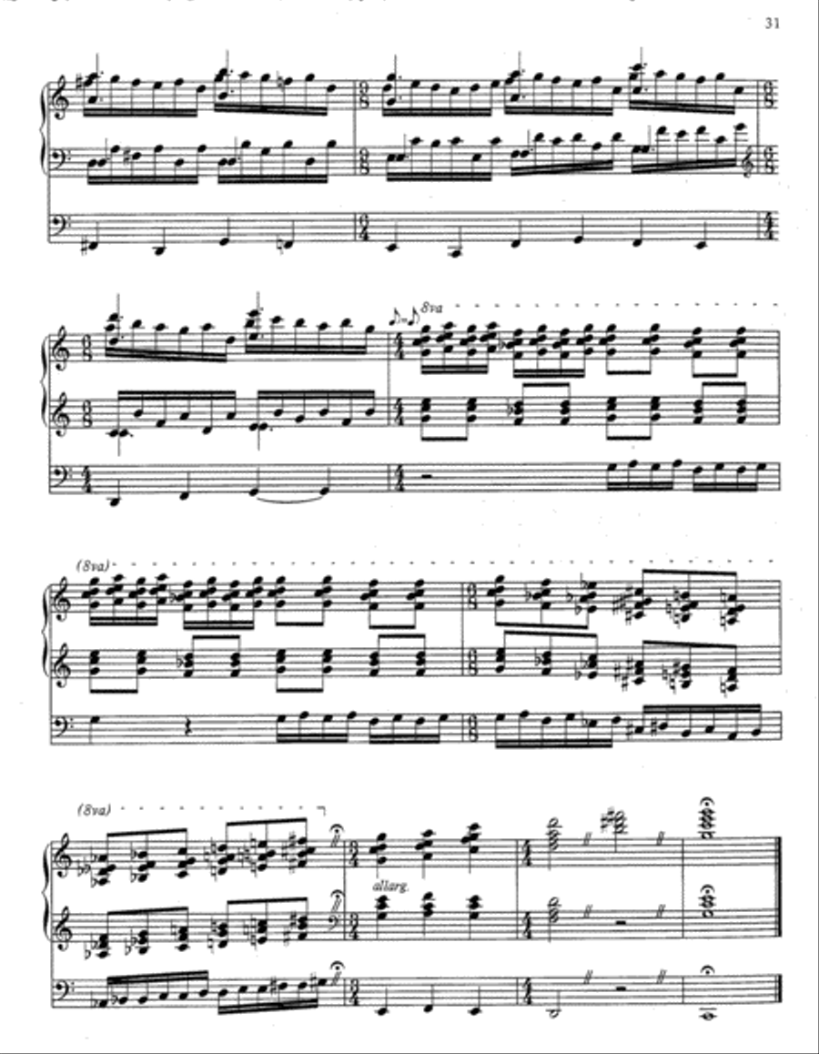 Partita on St. Anne Partita on St. Anne Organ scores gallery preview page 15