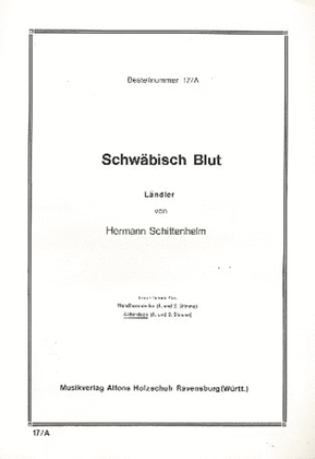 Book cover for Schwäbisch' Blut, Ländler
