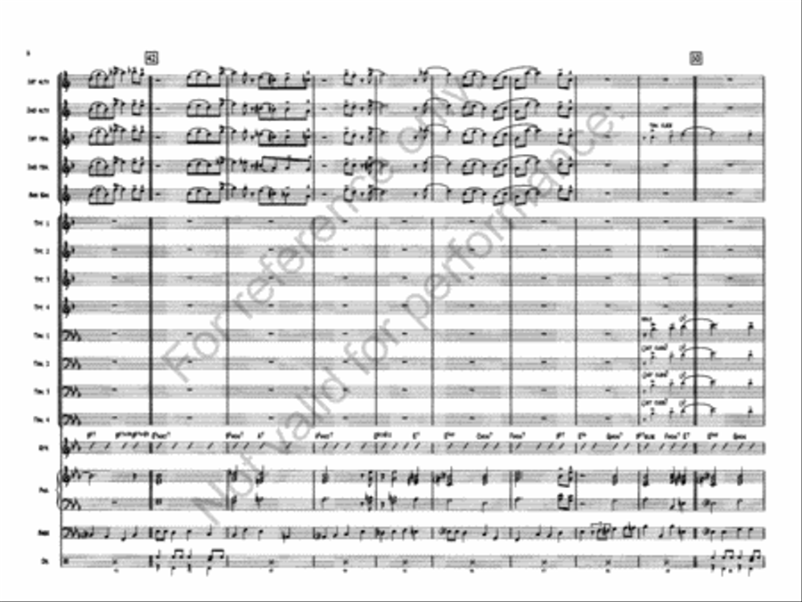 Danny Boy Jazz Ensemble scores gallery preview page 6