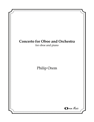 Concerto for Oboe and Orchestra - piano reduction and part