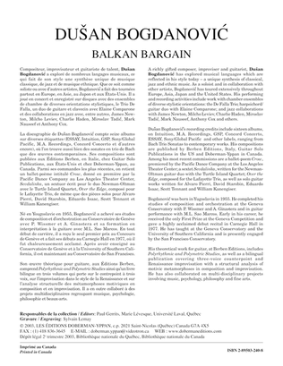 Balkan Bargain
